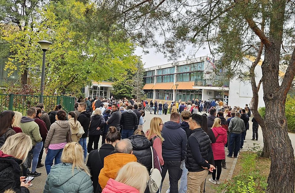 GRAFIKA: Znatno veća izlaznost nego 2023. godine
