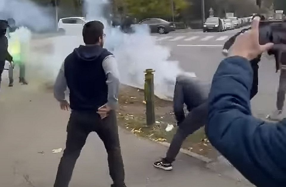 VIDEO Incident u Pančevu: Grupa maskiranih muškaraca napala kontrolore Studentske liste