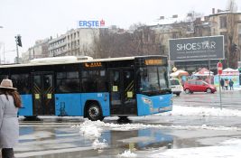 Autobus GSP-a do Luga ne saobraća zbog snega