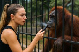 Orangutanu dala e-cigaretu, on izgubio apetit i odbija kontakt s posetiocima