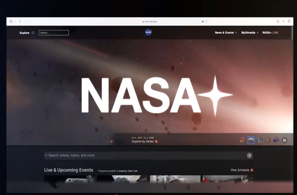 VIDEO: NASA će prikazivati svoj sadržaj uživo na Netfliksu