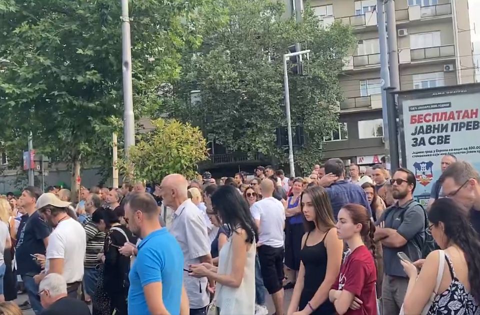 VIDEO Skup ispred Pravnog fakulteta u Beogradu: 