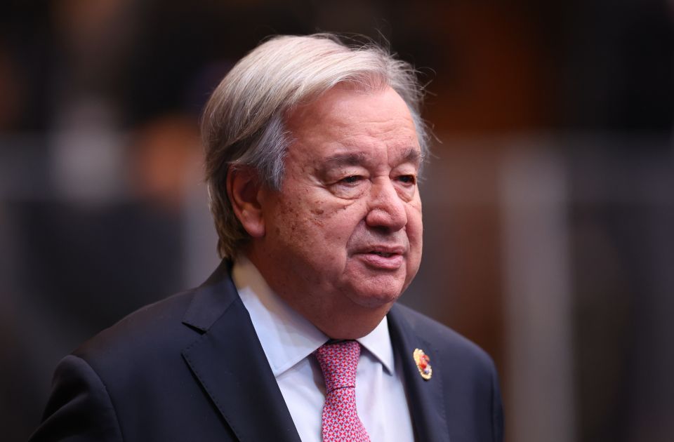 Gutereš: Priznajmo neuspeh, čovečanstvo promašilo klimatski cilj od 1,5 stepeni Celzijusa