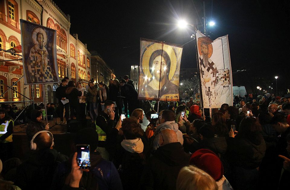 Objavljena procena koliko je građana bilo na studentskom skupu "Znanje je moć" u Beogradu