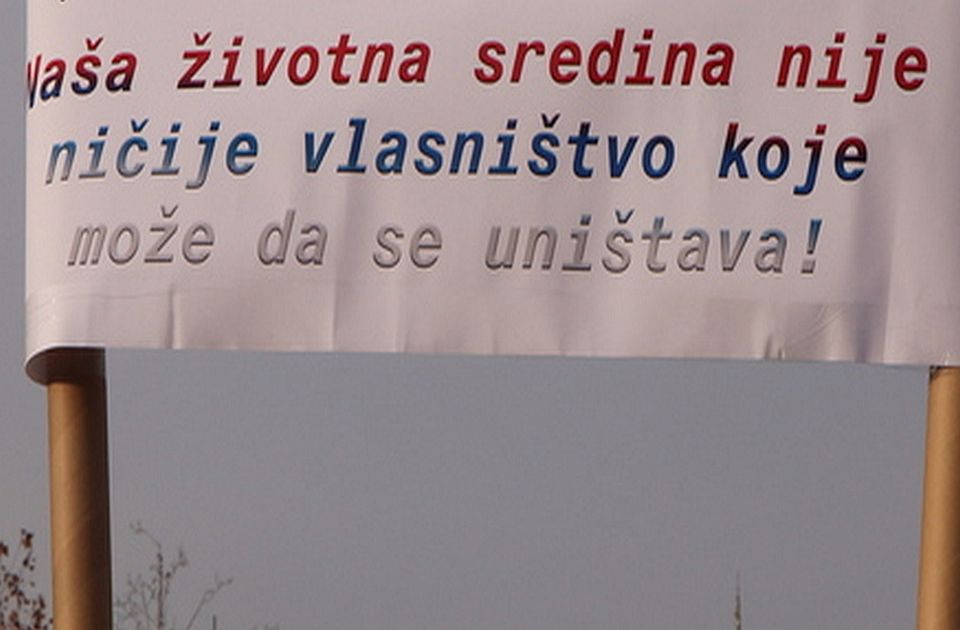 Građani Jagodine protestovali protiv otvaranja rudnika litijuma u Pomoravlju 