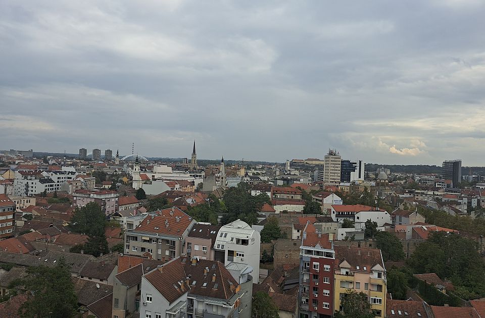 U Novom Sadu toplo, u nedelju moguća susnežica
