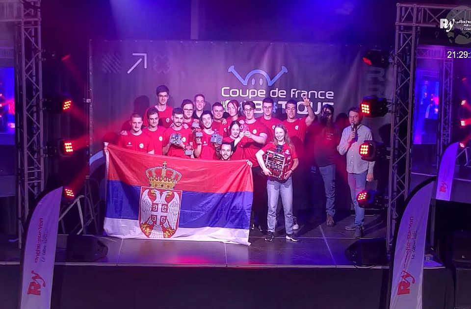 Studenti FTN-a osvoji treće mesto na Evropskom prvenstvu u robotici