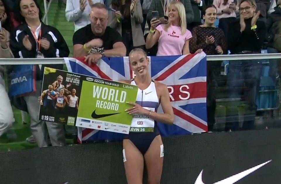 VIDEO: Keli Hodžkinson oborila rekord star 24 godine