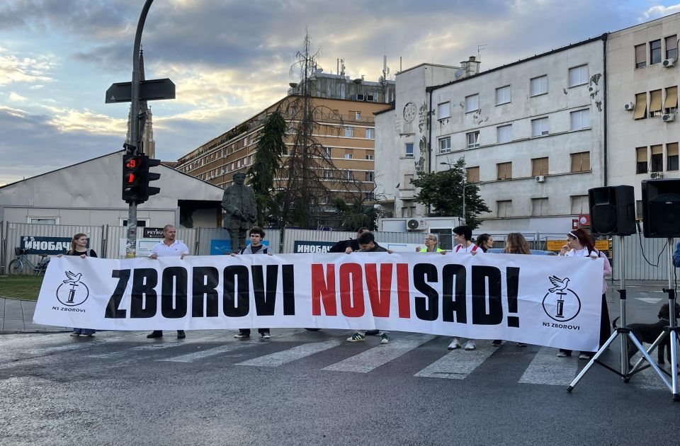 Zborovi građana Novog Sada saopštili dve lokacije: 
