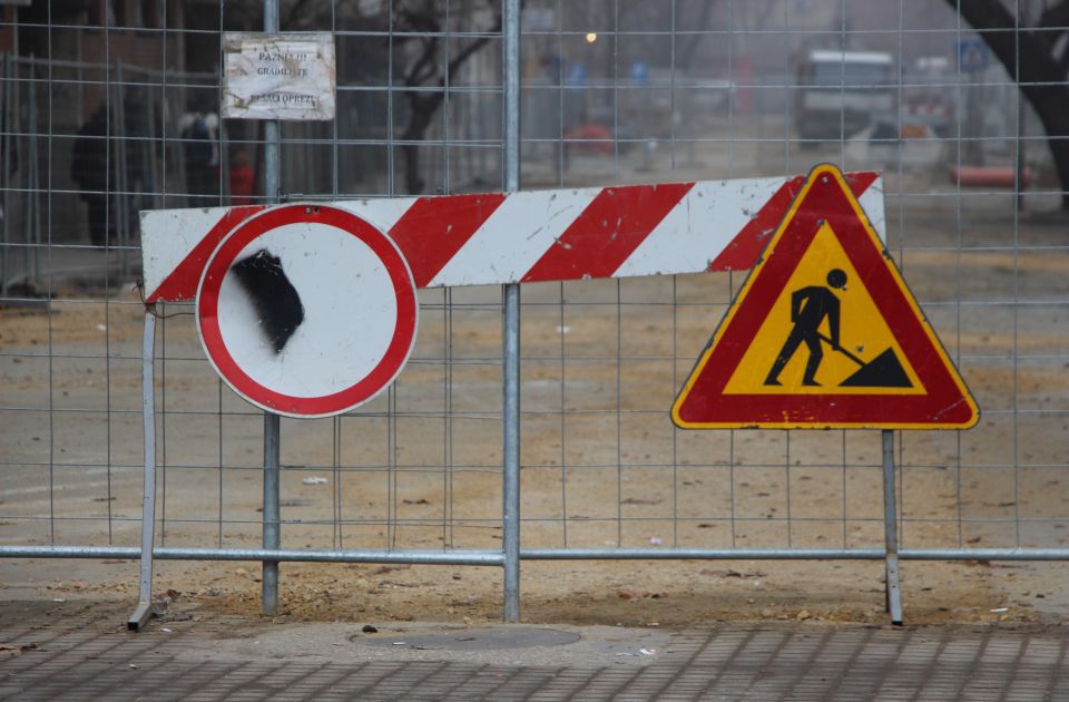 Ulica Ive Lole Ribara od danas zatvorena za saobraćaj zbog radova