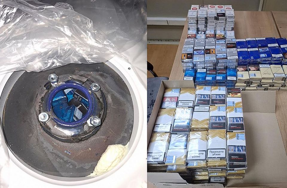 Švercovao cigarete u bojleru