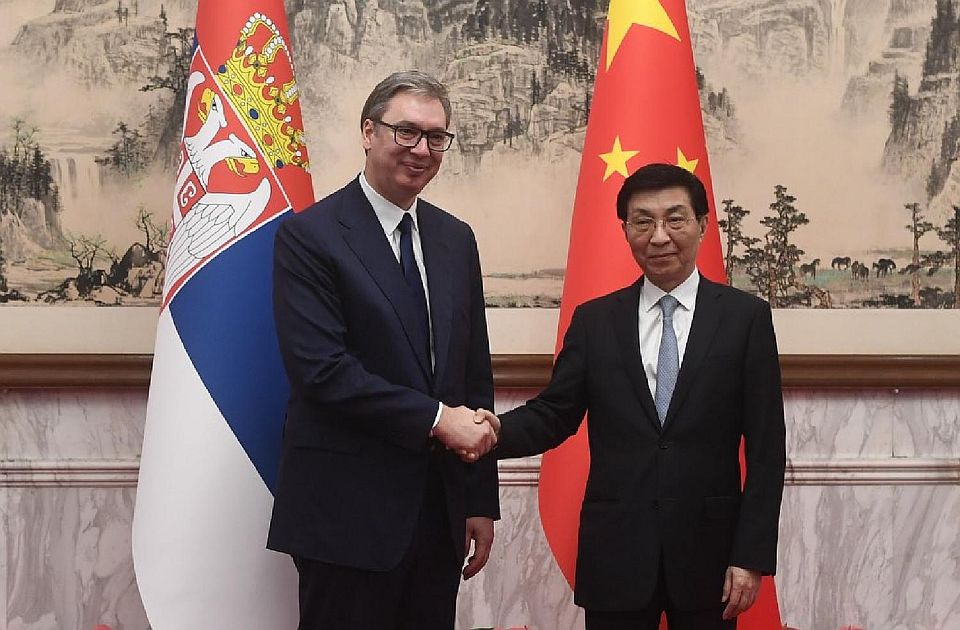 Vang: Više od 1,4 milijarde Kineza gaji prijateljska osećanja prema Srbiji