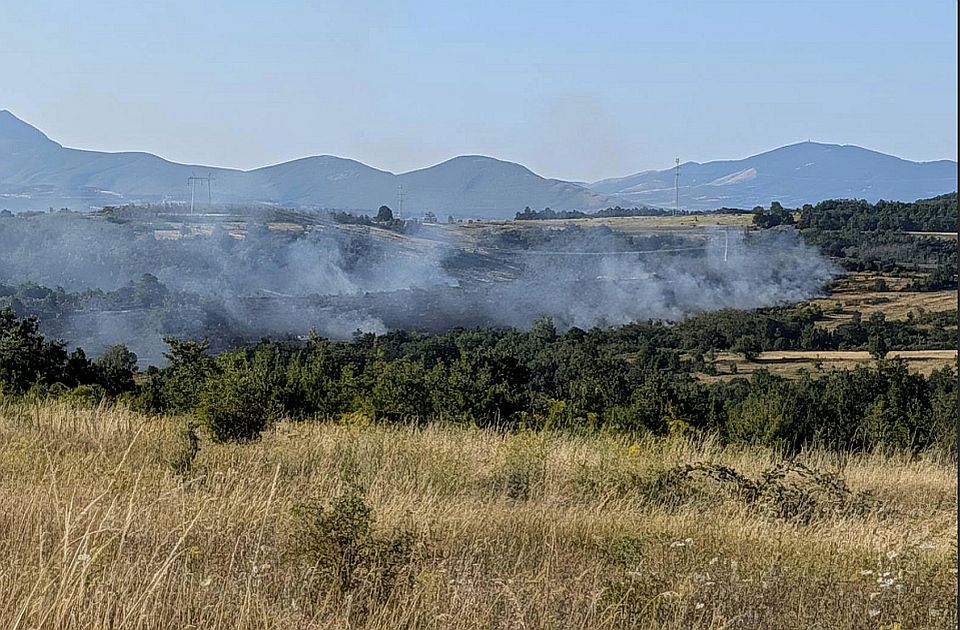 Eko Istok: Požar u okolini rudnika Čukaru Peki proširio se ka Malkoj Golaji