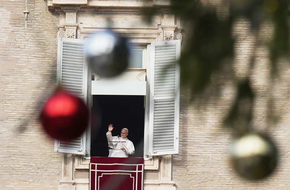 Papa Lav XIV započeo 2026. apelom za mir u svetu i porodicama