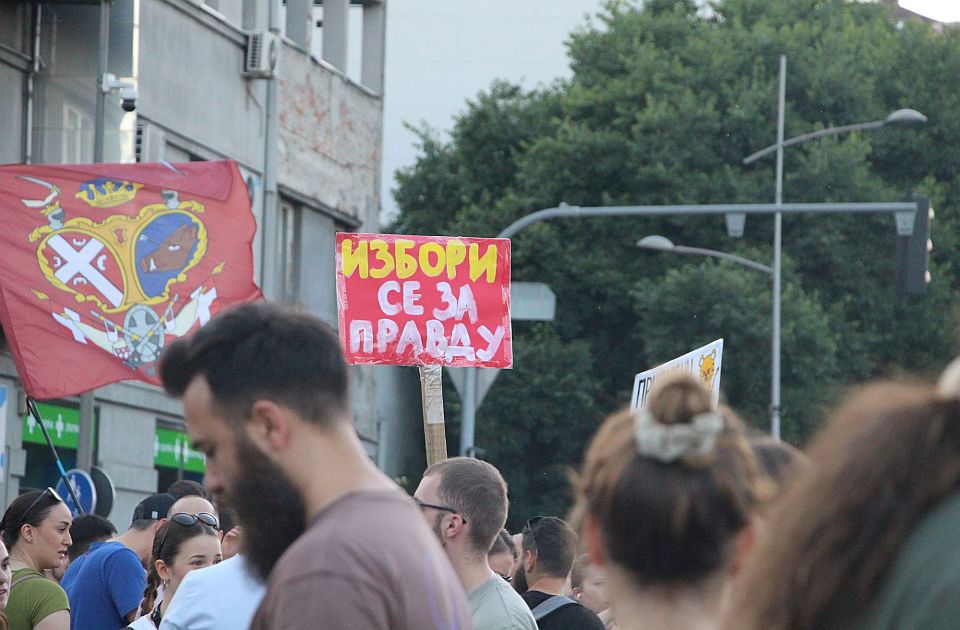 "Društveni front" objavio plan protesta u subotu u Beogradu