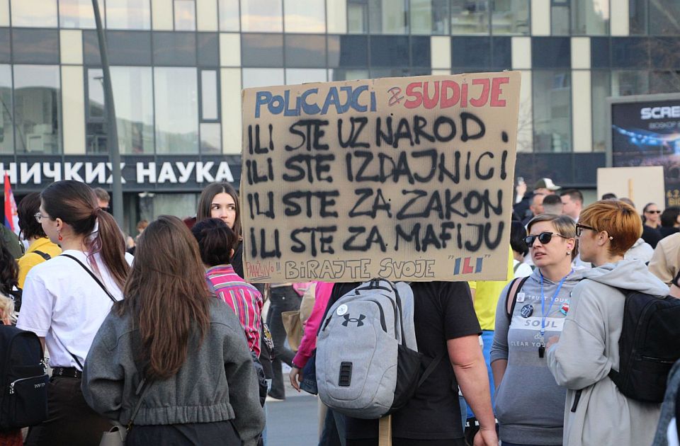 Novi protest u Novom Sadu: 