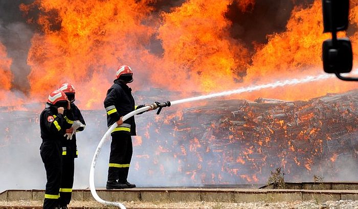 Zrenjanin: Ugašen požar u pogonima nekadašnje pivare