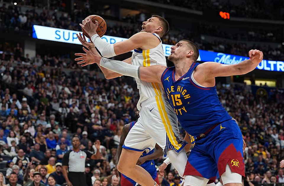 VIDEO: Jokićev dabl-dabl i preokret Denvera za pobedu protiv Golden stejta