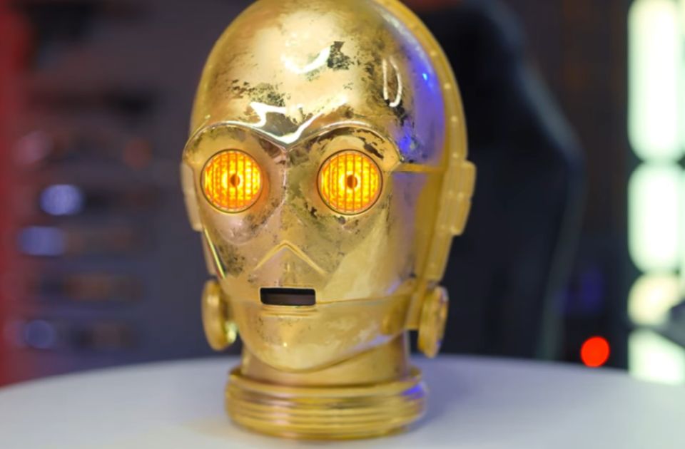 Glava robota C-3PO iz "Ratova zvezda" prodata za milion dolara