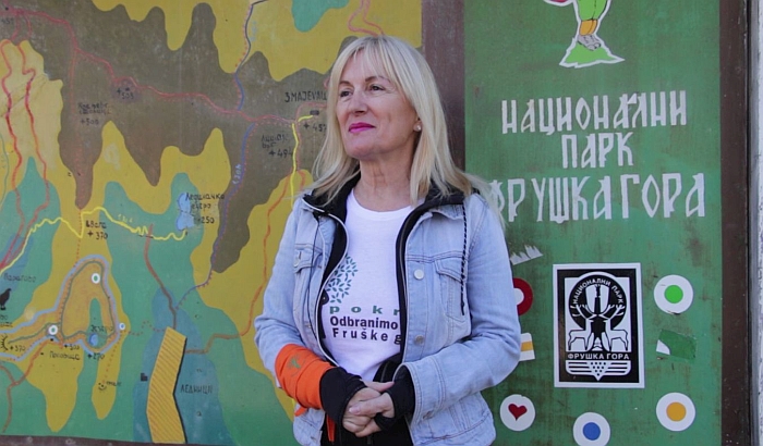 Čuvari prekinuli snimanje izjave aktivistkinje na Fruškoj gori: 