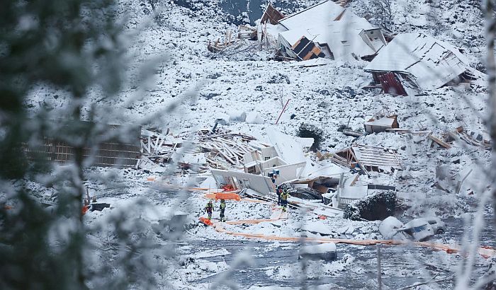 Pronađena tela sedam žrtava nakon pokretanja klizišta u Norveškoj
