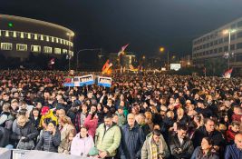 UŽIVO Drugi dan slavlja studentske pobede: Proslava ispred Banovine