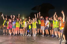 FOTO, VIDEO: Studenti biciklisti dočekani u Subotici
