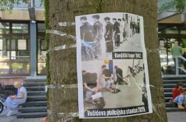 FOTO: Građani ispred novosadskog suda da podrže uhapšene koji su na saslušanju, blokirana Sutjeska