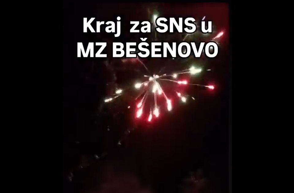 VIDEO: SNS izgubio izbore u nekoliko mesnih zajednica u Sremskoj Mitrovici, u Bešenovu slavlje
