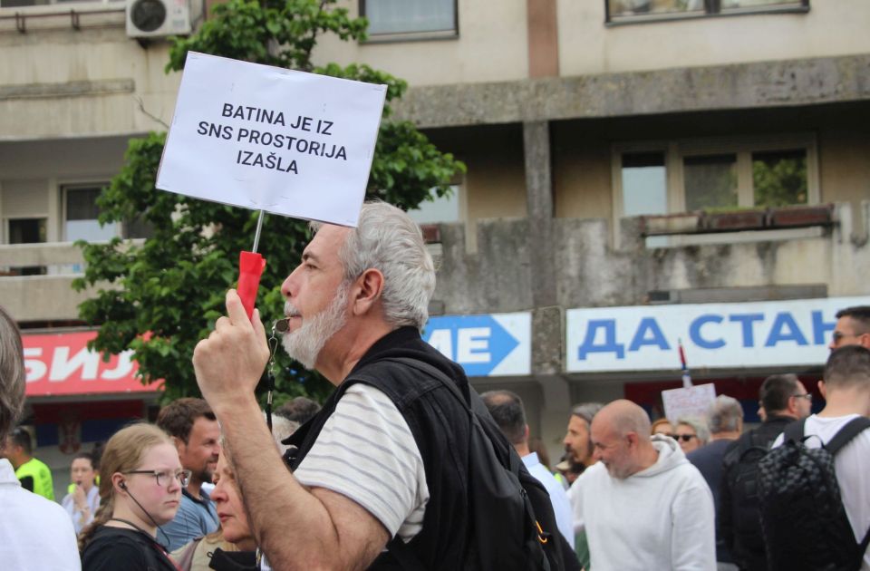 FOTO Kako je izgledao protest FOTO Kako je izgledao protest