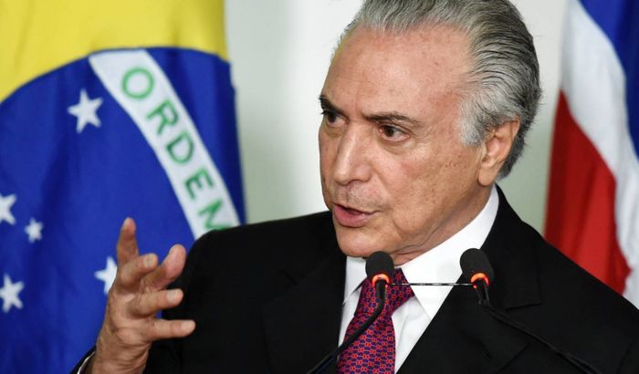 Predsednik Brazila: Snimak o davanju mita montiran