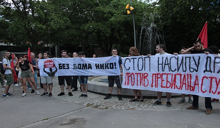 Danas protest aktivista 