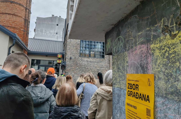 Razgovor o zborovima građana danas u CK13