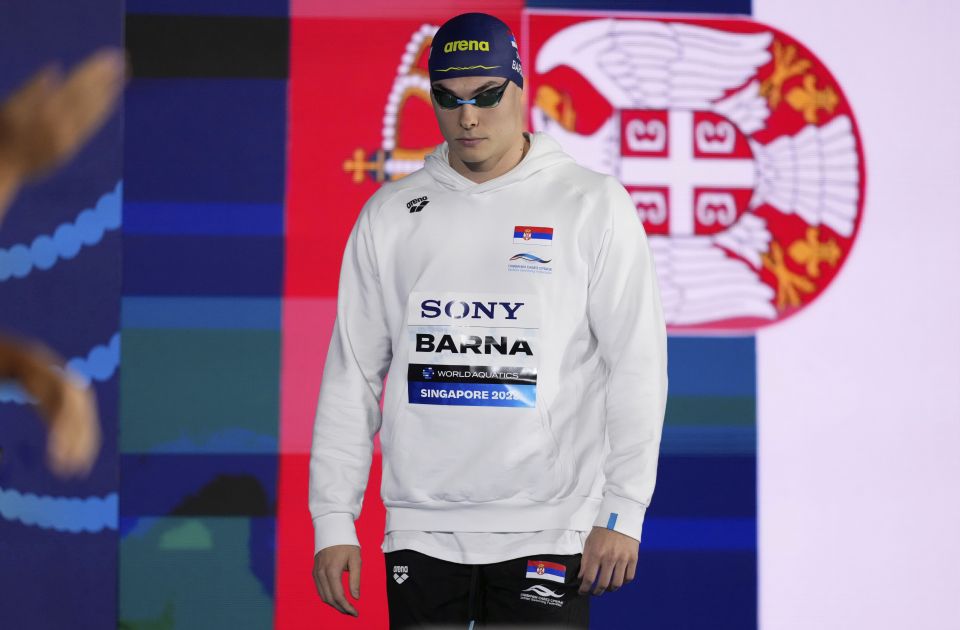 Andrej Barna u finalu Svetskog prvenstva na 50 slobodno Andrej Barna u finalu Svetskog prvenstva na 50 slobodno