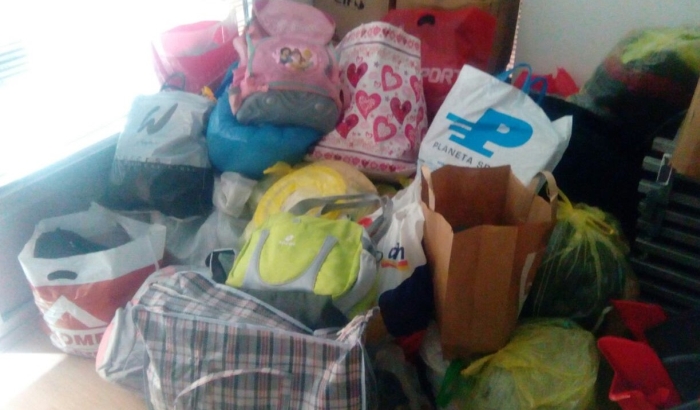 FOTO: Novosađani se odazivaju apelu 021 za pomoć osnovcima u Beočinu