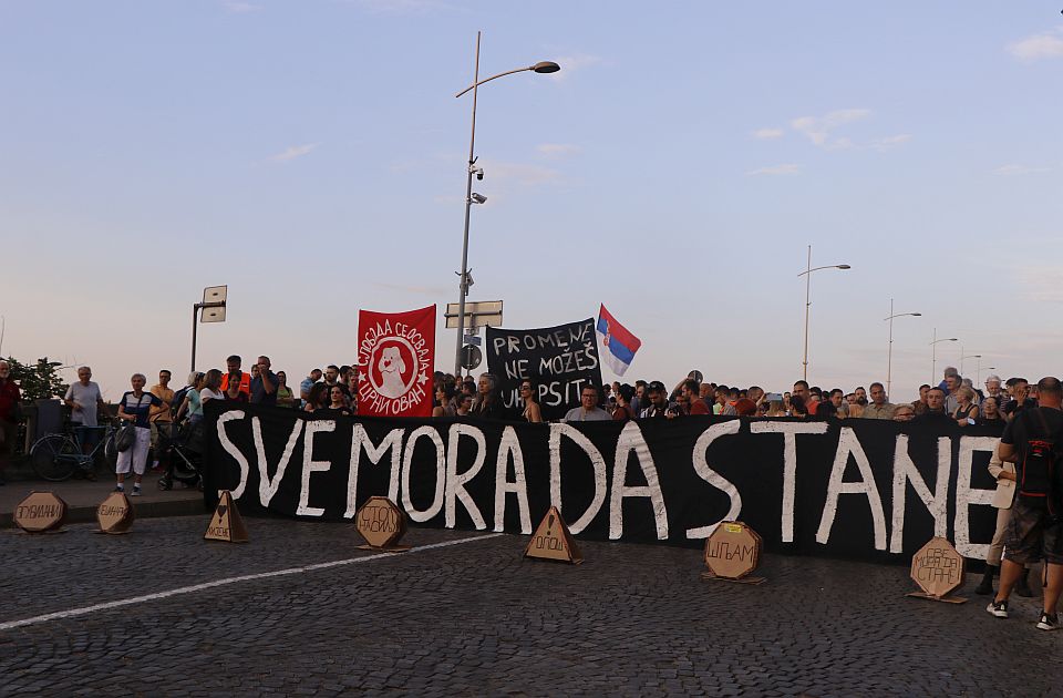 Novosadska opozicija: Godinu dana nakon tragedije, nasilje je još prisutnije u društvu