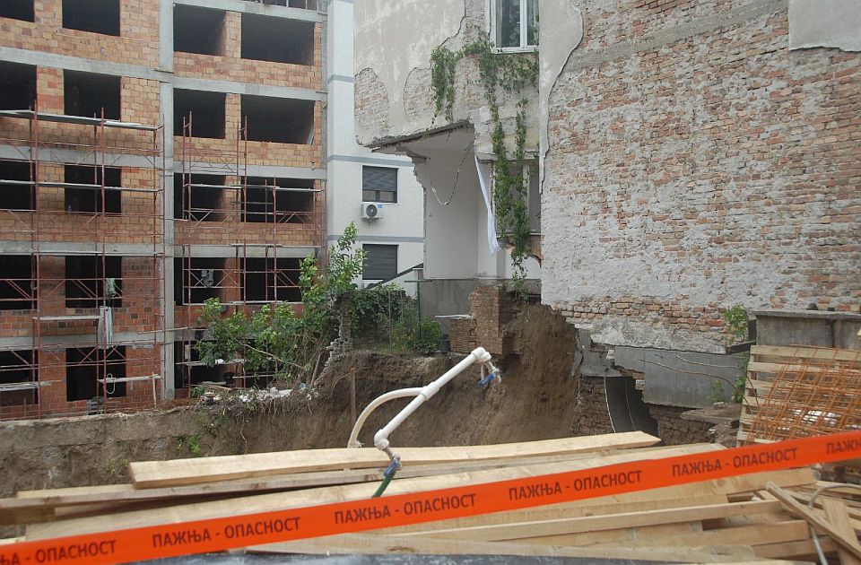 Izvođač radova i investitor na Vračaru saslušani nakon urušavanja zgrade, slede krivične prijave