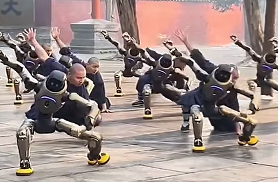 VIDEO: Roboti izvodili kung fu pokrete sa Šaolin monasima