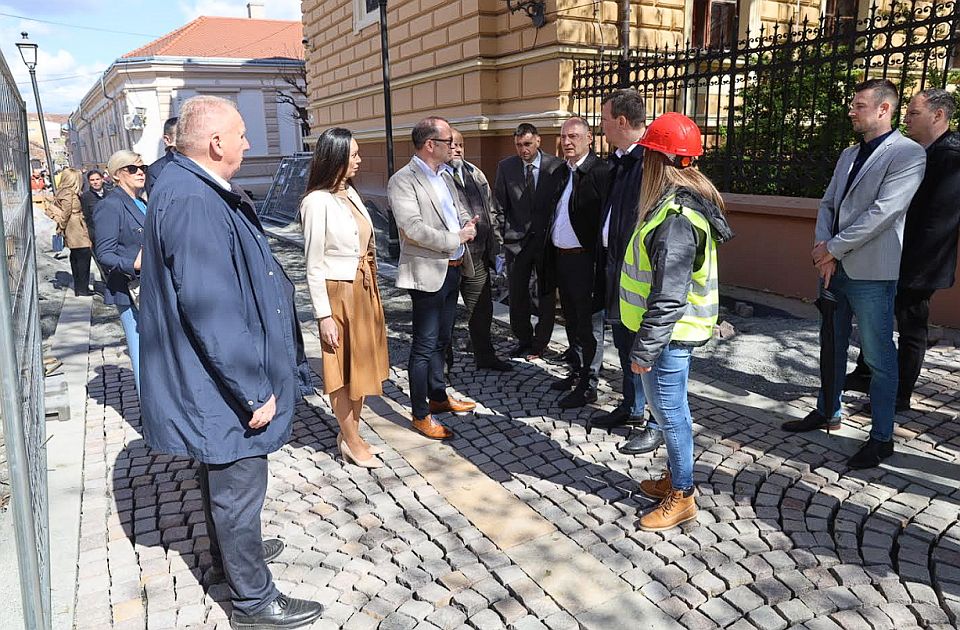 Đurić i Mirović se "razleteli" po gradu: Novi Sad jedno od najvećih gradilišta u ovom delu Evrope