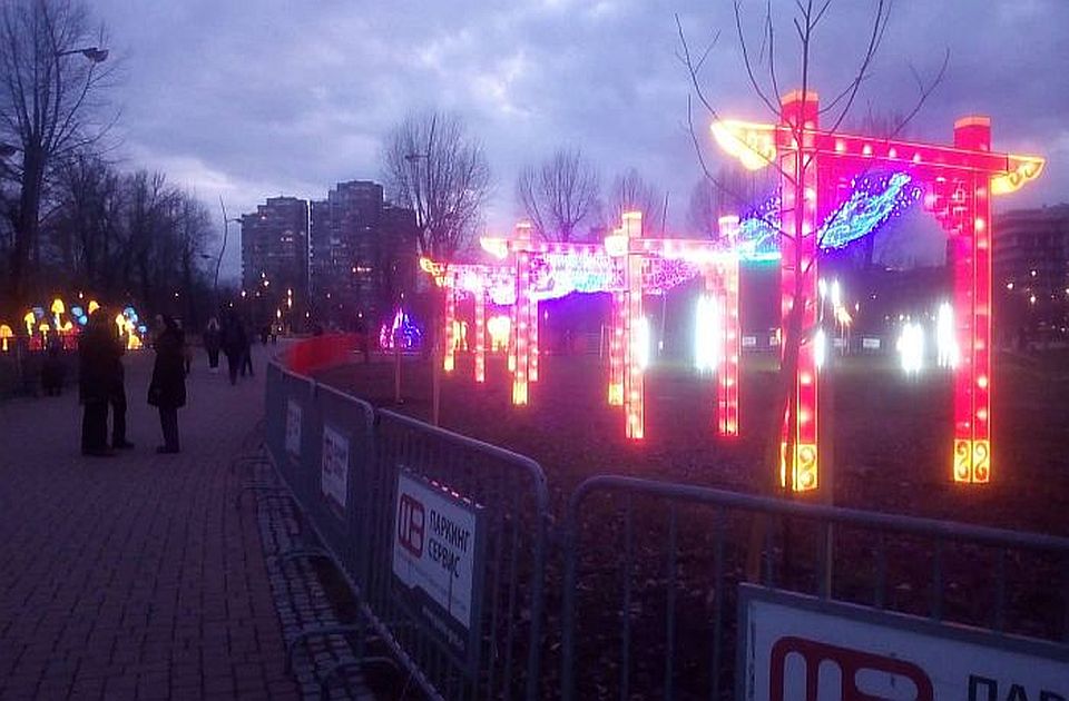 Kineski festival svetla od subote u Limanskom parku