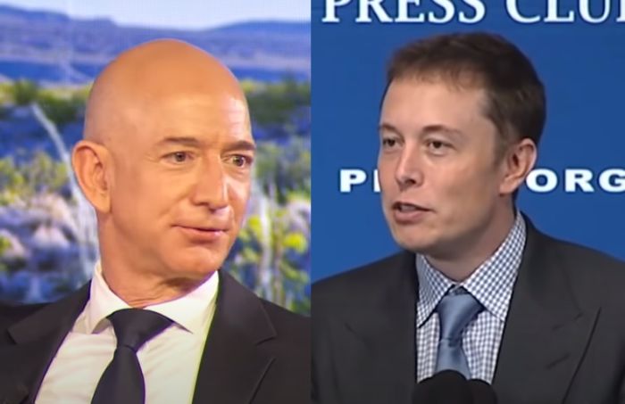 Bezos i Mask 