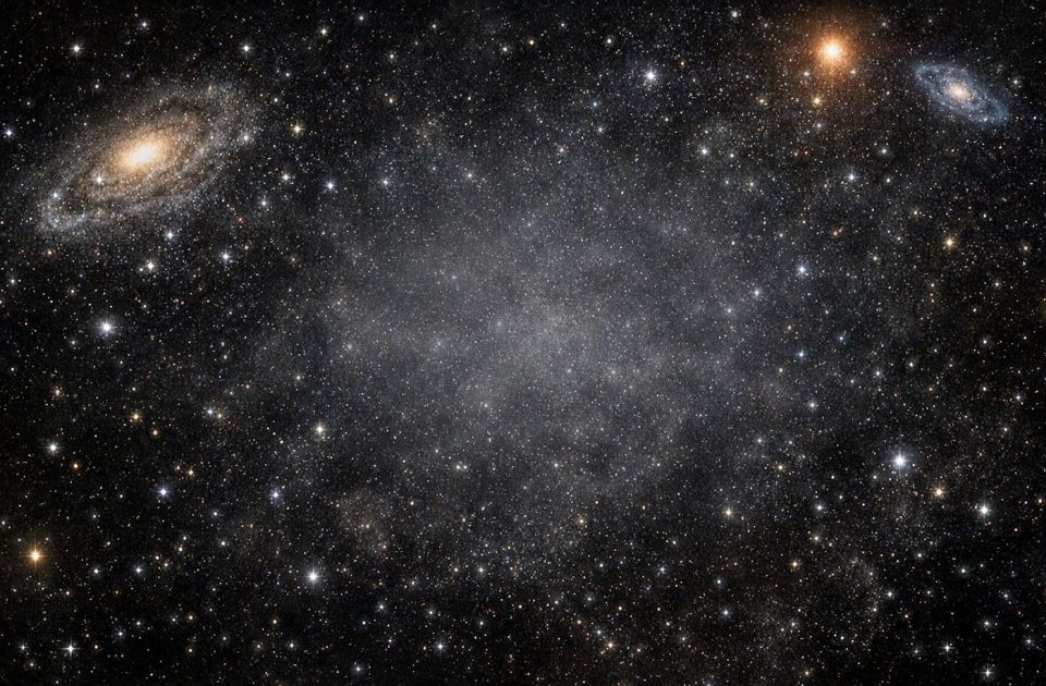 Otkrivena skoro potpuno nevidljiva galaksija