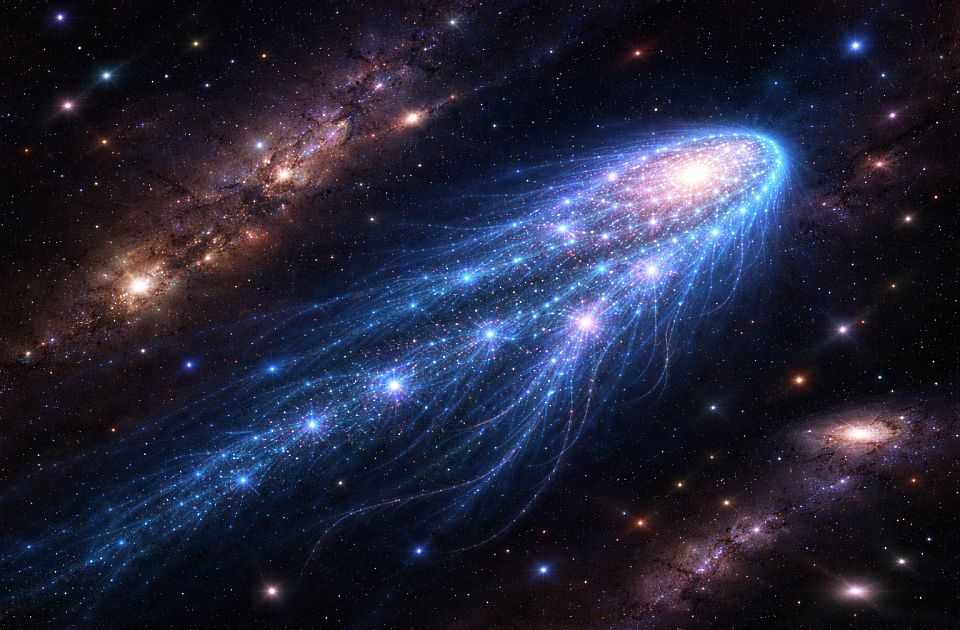 Otkrivena najudaljenija "galaksija meduza"