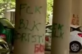 MUP: Policija radi na identifikaciji osoba koje su ispisale grafite mržnje na Hemijskom fakultetu u Beogradu