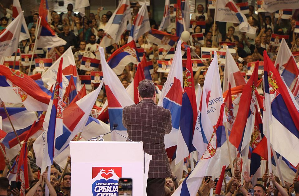 Naprednjaci prijavili skup u Beogradu od 26. do 29. maja: "Očekujemo više stotina hiljada ljudi"