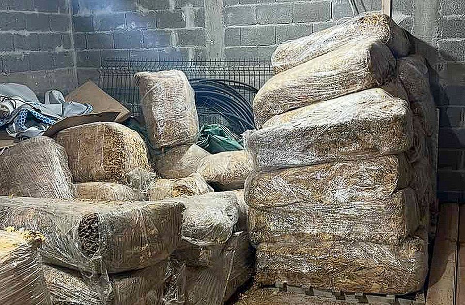Više od tone duvana zaplenjeno na Fruškoj gori, manja količina na novosadskoj pijaci