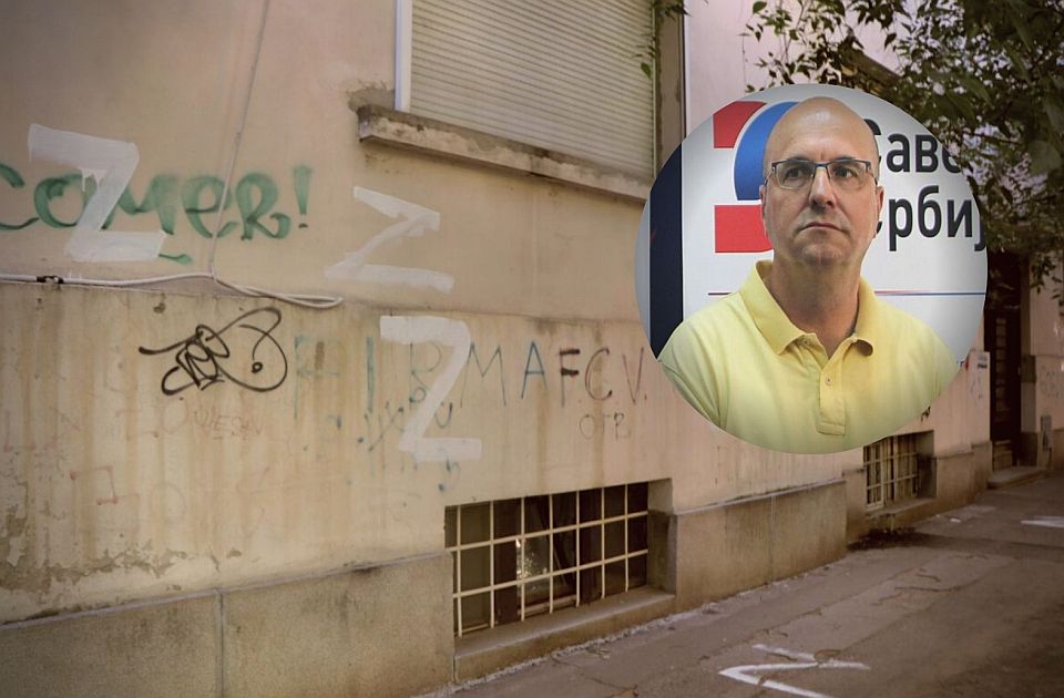 Bora Novaković: Da li će vinovnici ispisivanja grafita "Z" ostati nepoznati organima i vlasti?