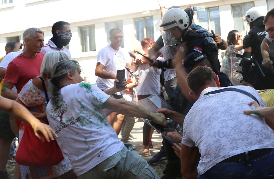 Zaštitnik građana proverava snimke sa protesta protiv GUP-a u Novom Sadu