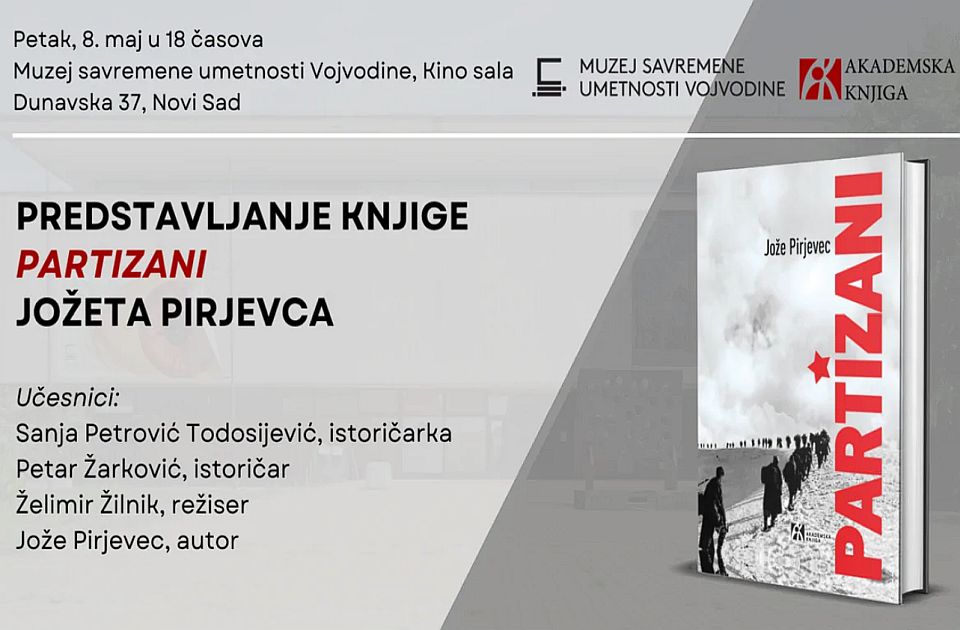 Jože Pirjevec u Novom Sadu, predstavljanje knjige "Partizani"
