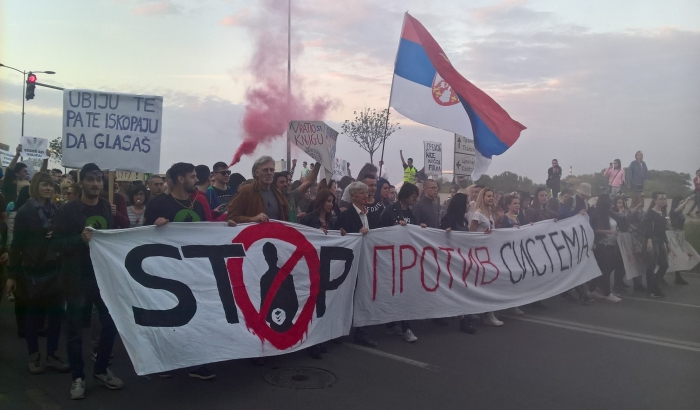 Protest "Protiv diktature" opet na pauzi, 1. maja se ide u Beograd